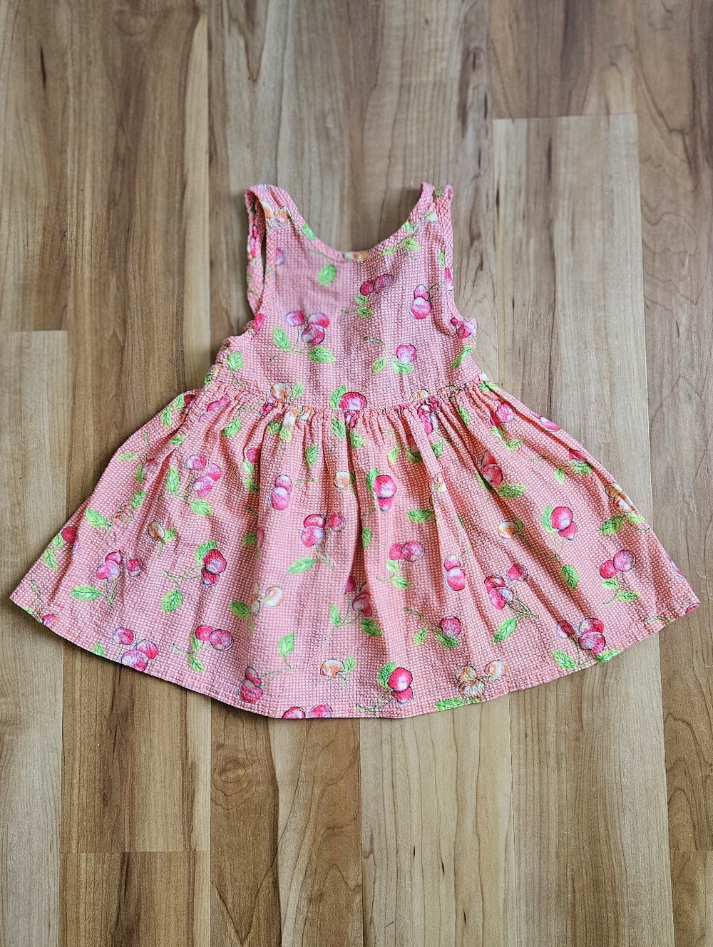Vintage Baby Gap Cotton Cherry Dress